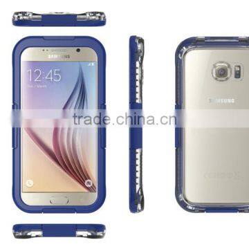 Popular Galaxy S6 Waterproof Case S6 Transparent Screen Protector, Heavy Duty Protective Carrying Cover Case for Galaxy S6 photo-2