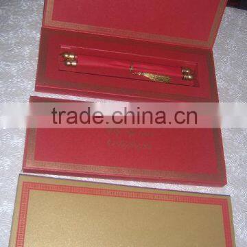 blank and empty scroll boxes available with border prints for invitation designers