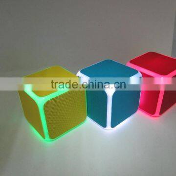 Protable bluetooth speaker with color led light MPS-404