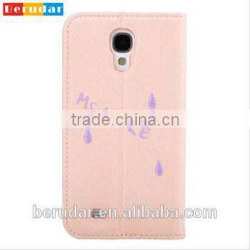 Import China Goods Hot Selling Mobile Phone Flip Leather Case for Samsung s4 I9500 photo-4