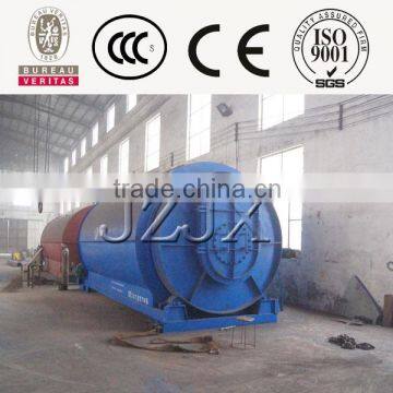 JZ Tire Pyrolysis Plant for 10 Tons to Get Fuel Oil and Engine Oil