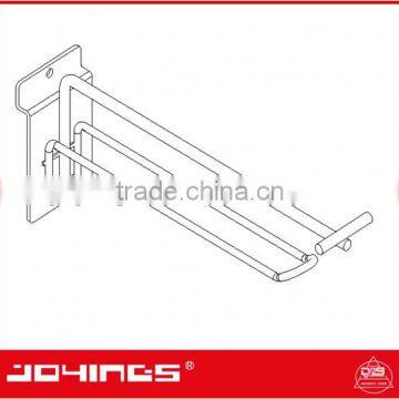 Double Sided Slatwall Display Promotion Magazine, Brochure Display Rack, Aluminum Extrusion Back Panel photo-5