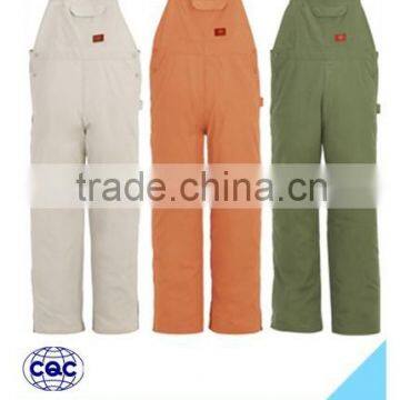 popular suspender new design fashion free size work clothing coveralls pant and jacket