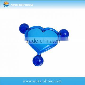 hot sale plastic heart shaped massager