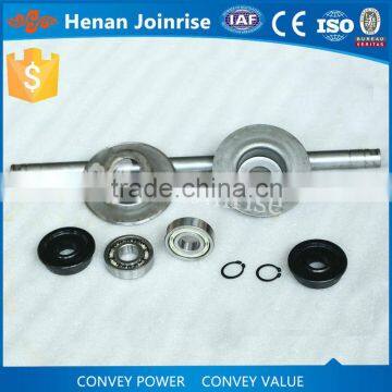 Industrial 108mm Diameter Waterproof Rubber Coated Belt Conveyor Roller photo-6