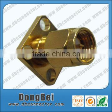 SMA male panel mount 4 hole sma connector