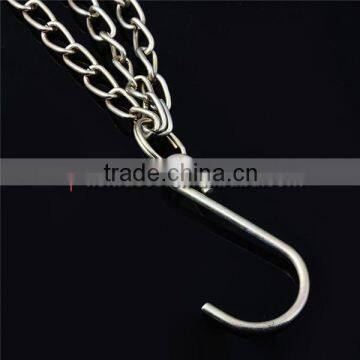 Silver Hanging Basket Chain Decorative Hanging Chain With S Hook photo-3
