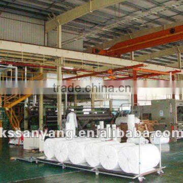 China New desgin PP spunbond nonwoven production line