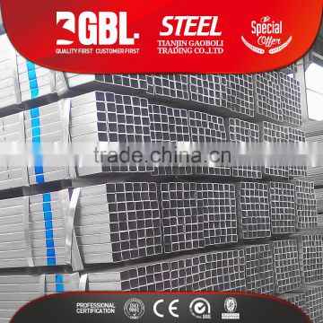 pregalvanized rhs hollow section steel tube pipe