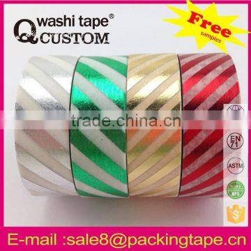 New design printing gold stamping tape for decorating