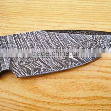 A STUNNING/SMART IMAGES WITH OLIVE WOOD HANDLE DAMASCUS STEEL HUNTING KNIFE photo-3