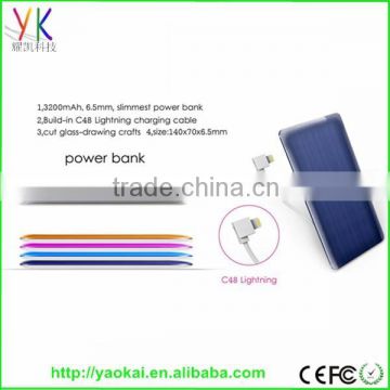 High quality and good price factory shenzhen slim power bank 3000mah