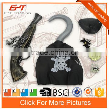 Plastic weapon toys pirate play gun toy set for kids