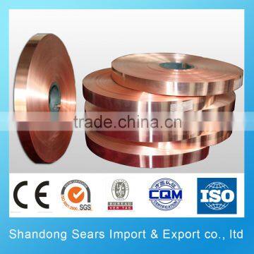 Red soft Copper strip coil price 1mm 5mm c1100 c10100