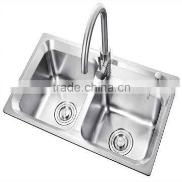 SUS 304 Stainless Steel Kitchen Wash Basins