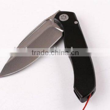 OEM Folding Knife With D2 Blade and Titanium Alloy Handle photo-5