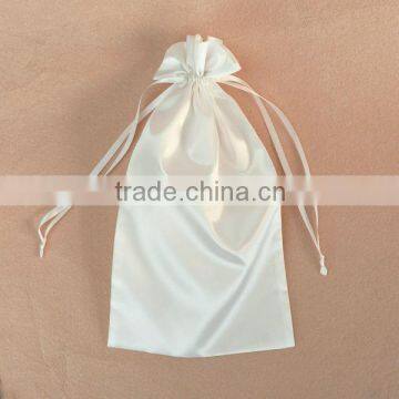 Custom Hair Packaging Satin Silk Bag With Logo Customized