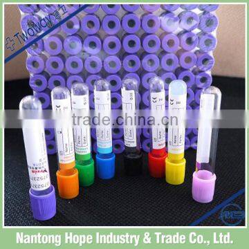 hospital vacuum blood tes tube