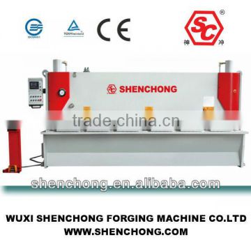 CNC Guillotine shear, cnc hydraulic shearing machine, guillotine, 40mm shear