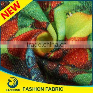 Shaoxing supplier Custom Jacquard stretch terry cloth fabric fordress