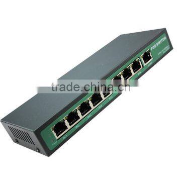 9 RJ45 8 port POE switch 24v for wireless wifi access point