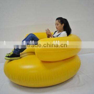 Hot sale giant pvc cheap inflatable sofa for promotion/inflatable lazy boy sofa chair