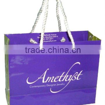 Contemporary fashion paper jewelry bag