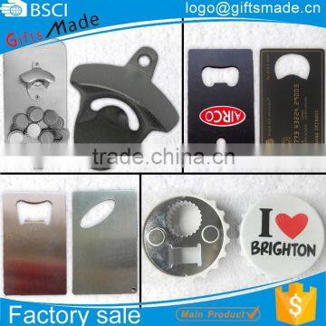 Beer Magnetic Wall Mount Bottle Opener,custom Credit Business Card Bottle Opener Part,cheap Bulk Fridge Magnet Bottle Opener