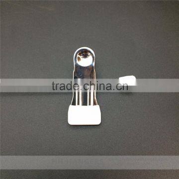 White Tips Metal Adjustable Wire Trousers/ Skirt/ Pants Coat Hanger photo-4