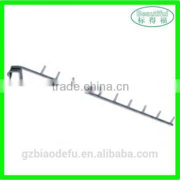 Factory supply metal hanger hook for supermarket