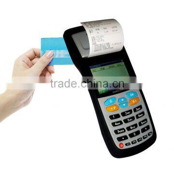 Micro-payments solutions offer WIFI GPRS USB portable handheld printer