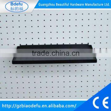 Latest new design high quality store use metal shelf rack ,Pegboard shelf display holder