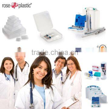 Plastic medical packaging tubes boxes for dental planting nail