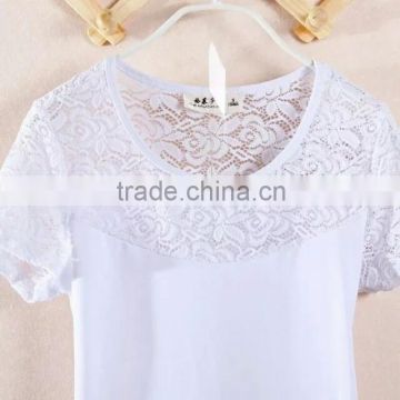 cheap promotional price women cheap stock t shirt white t shirt wholesale cheap