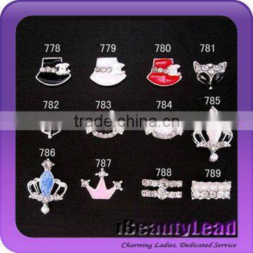 hot sale nail studs nail art studs metallic studs with many designs