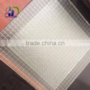 clear wired glass safety wire glass