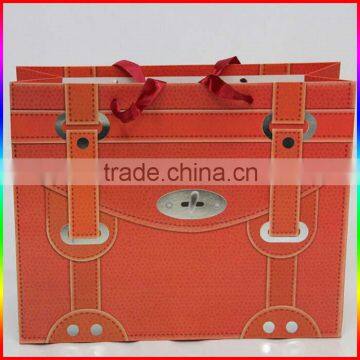 Fashionable Colourful Paper Handbag Packing Bag photo-2