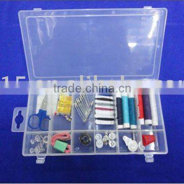 plastic storage box for sewing accessories use