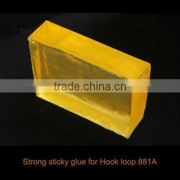 Strong Sticky hot melt adhesive for hook loop tapes