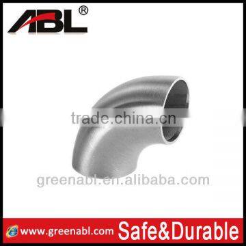Stainless steel flush elbow for solder