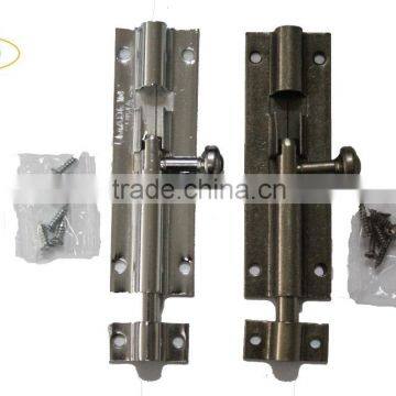 Heary duty pad bolt for door and window