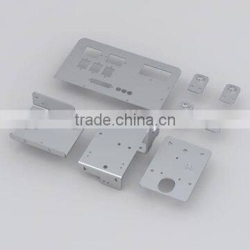 Aluminum punched high precision stamping custom metal part