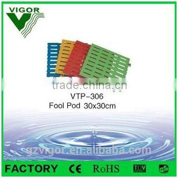 sauna pvc plastic floor mat with 30cm square form vigor swimming pool & sauna equipment