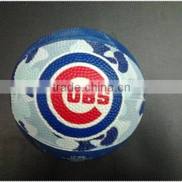 size 1mini rubber basketball