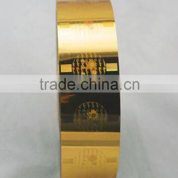 3D Hologram Anti Counterfeiting Hot Stamping Sticker ,Laser Security Hot Stamping Label