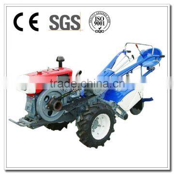CE approved 12-20hp Farm Equipment Two Wheel Walking Tractor
