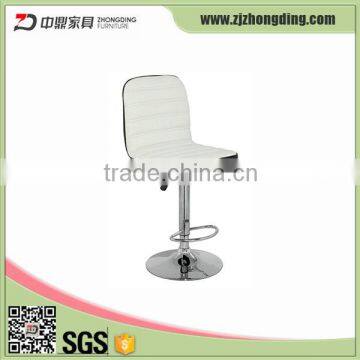 ZD-8070 Height Back PU Bar Chair,bar Stool With Footrest