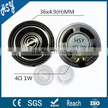 New type 36mm 4ohm 2w mini micro smart speaker