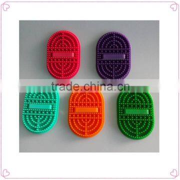 small easy carry plastic cleaning bath brushes silicone