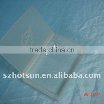 2014 hot sale acrylic cover box with hand